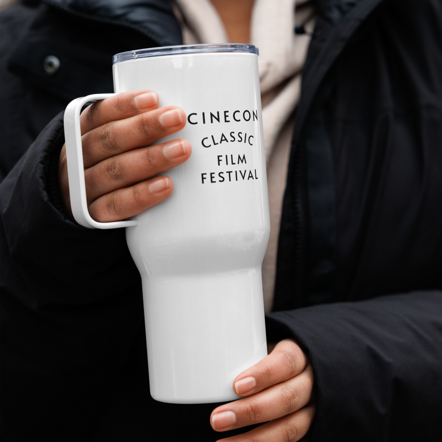Cinecon Film Reel Travel Mug
