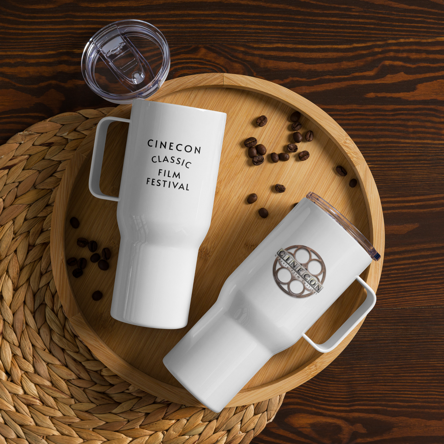 Cinecon Film Reel Travel Mug